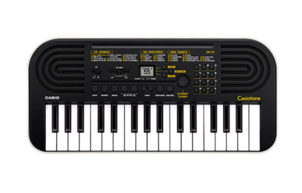 Casio Mini Keyboard 32 Mini Size Keys Grey - Image 2