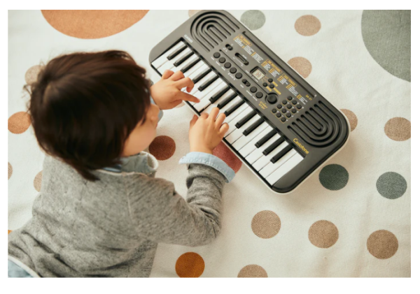 Casio Mini Keyboard 32 Mini Size Keys Grey - Image 3